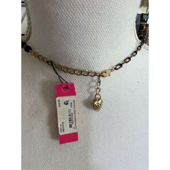 New Betsey Johnson Betsey Creep-show Dancing Skeleton Locket Necklace Rare Spook - Picture 3 of 13